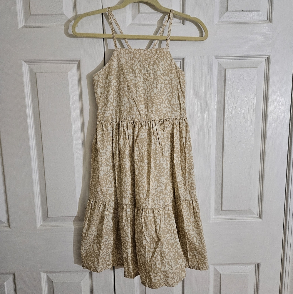 NWT GAP Kids Cross Back Animal Print Dress